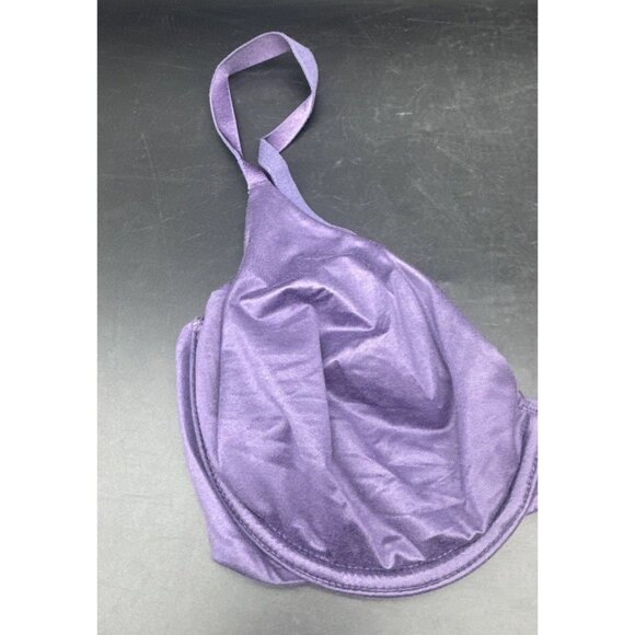 Fabulous By Victoria’s Secret Purple Unlined Semi Demi Underwire Bra Sz 32D - Picture 2 of 8